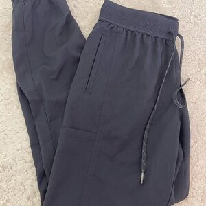 Grey’s Anatomy Spandex Stretch by Barco Steel Dark Grey Small Scrub Joggers New